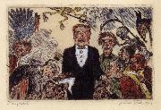 James Ensor Pride oil painting on canvas